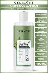Ceremony At Kuyruğu, Biberiye ve Hyalüronik İçeren 15 Bileşenli Şampuan 400 Ml
