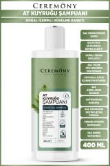 Ceremony At Kuyruğu, Biberiye ve Hyalüronik İçeren 15 Bileşenli Şampuan 400 Ml
