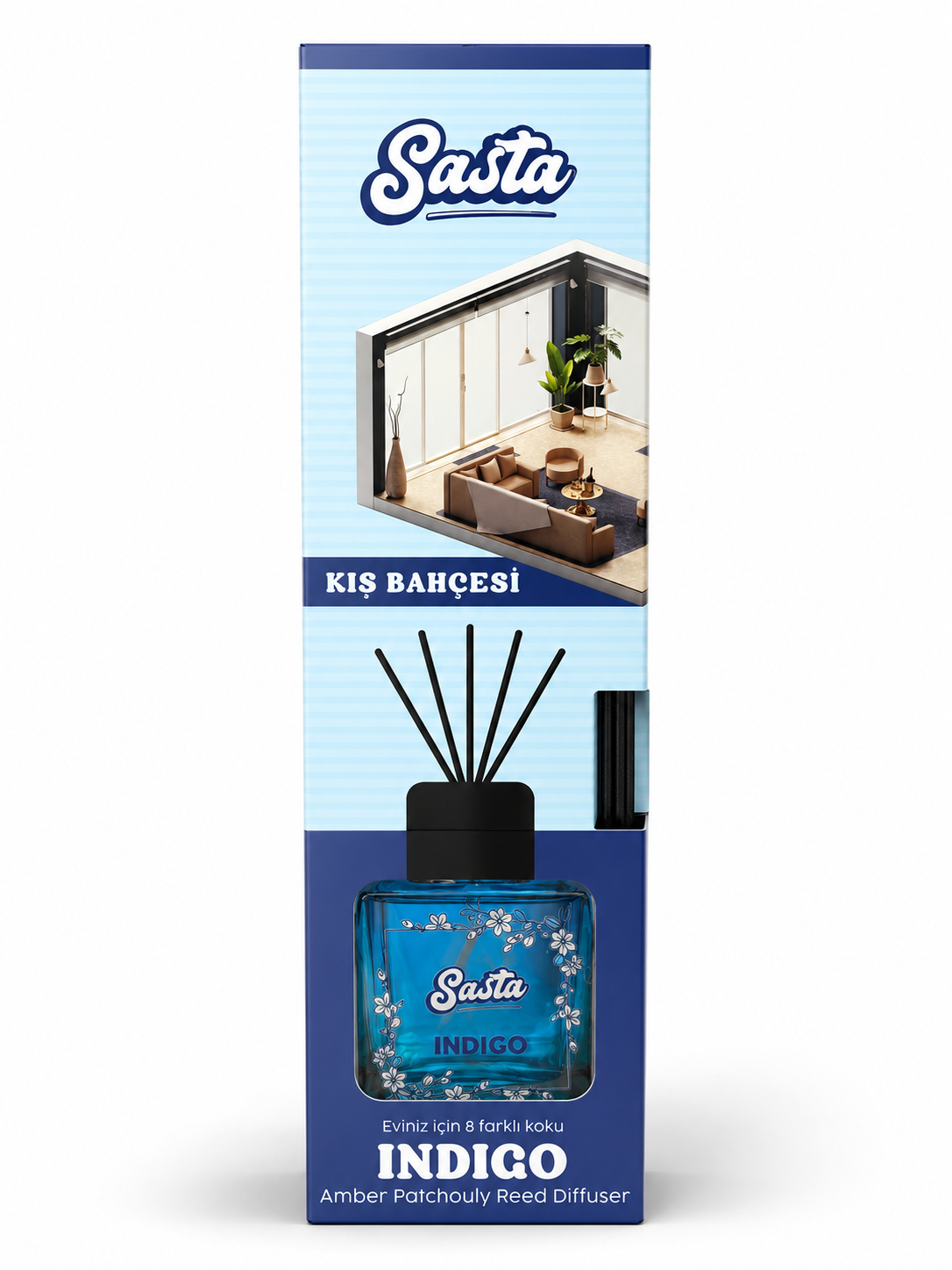 Koku Sasta Ortam Kış Bahçesi 100 ml Indigo