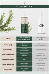 Ceremony Saç Uzatma Etkili Biberiye Bakım Jeli 200 ml