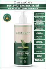 .Ceremony Saç Uzatma Etkili Biberiye Bakım Jeli 200 Ml