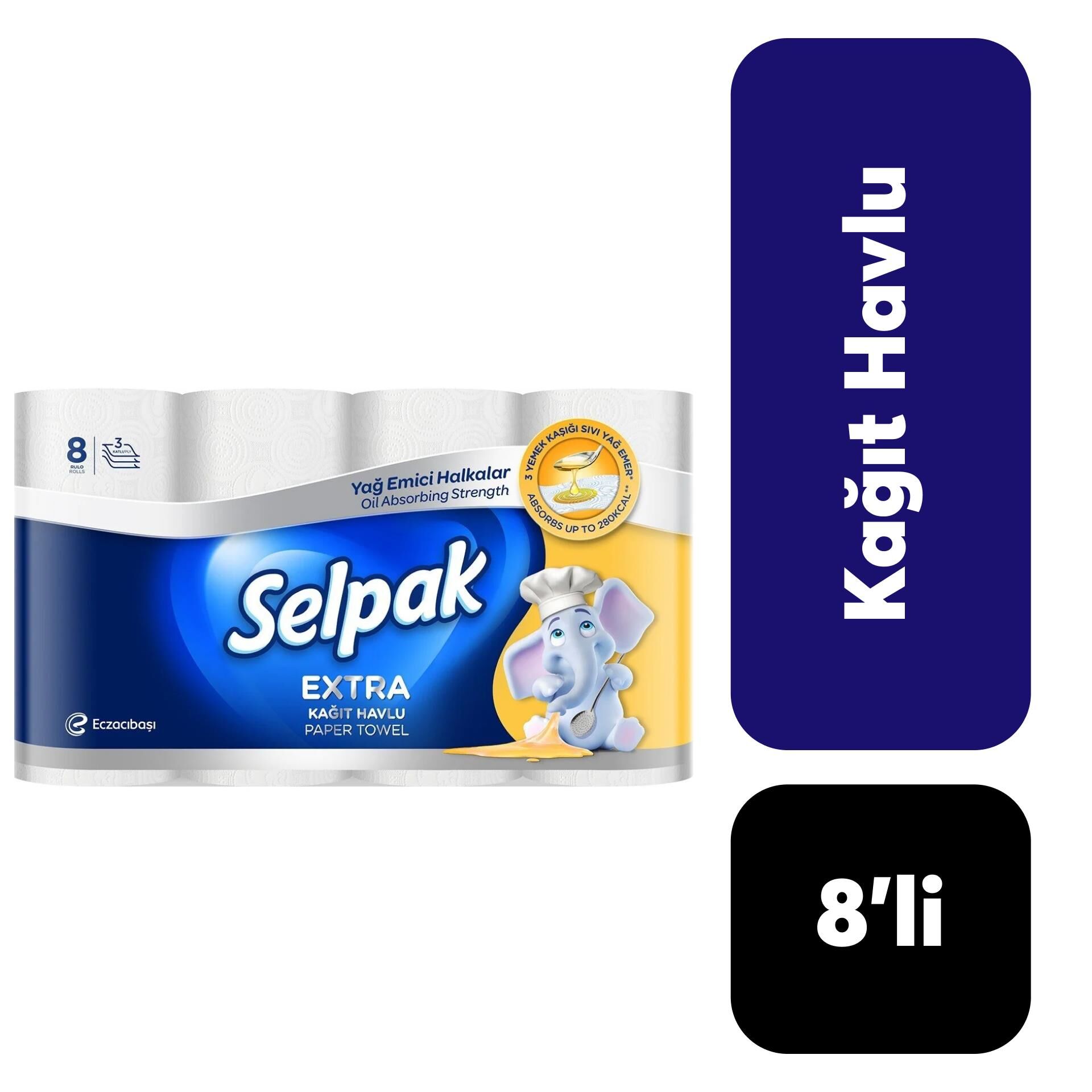 Selpak Kağıt Havlu 8'li