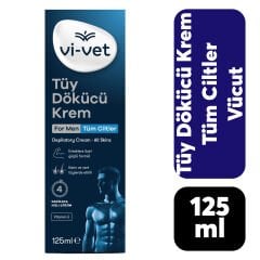 Vi-Vet Tüy Dökücü Krem 125 ml Erkek