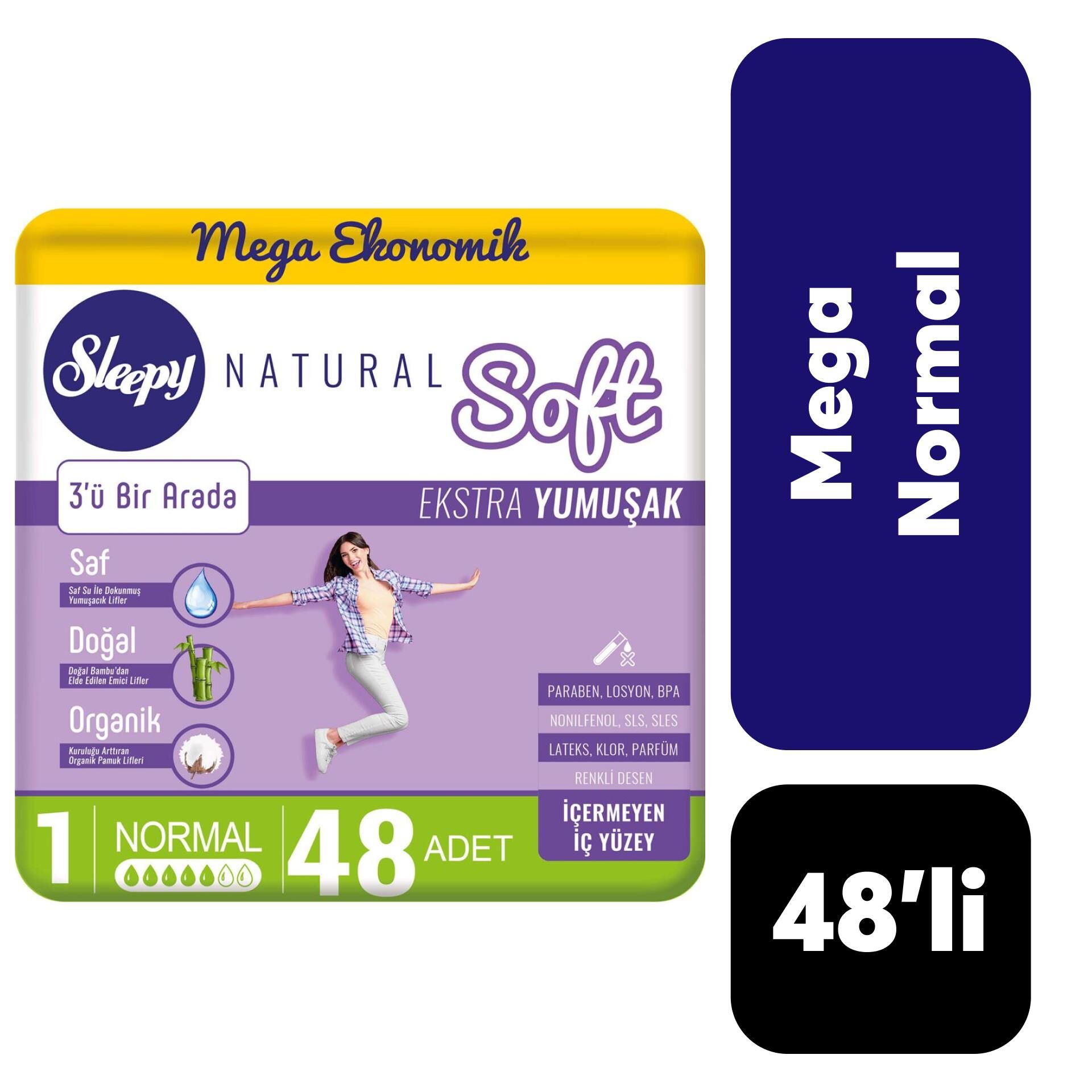 Sleepy Ped 4'lü Normal Mega 48'li