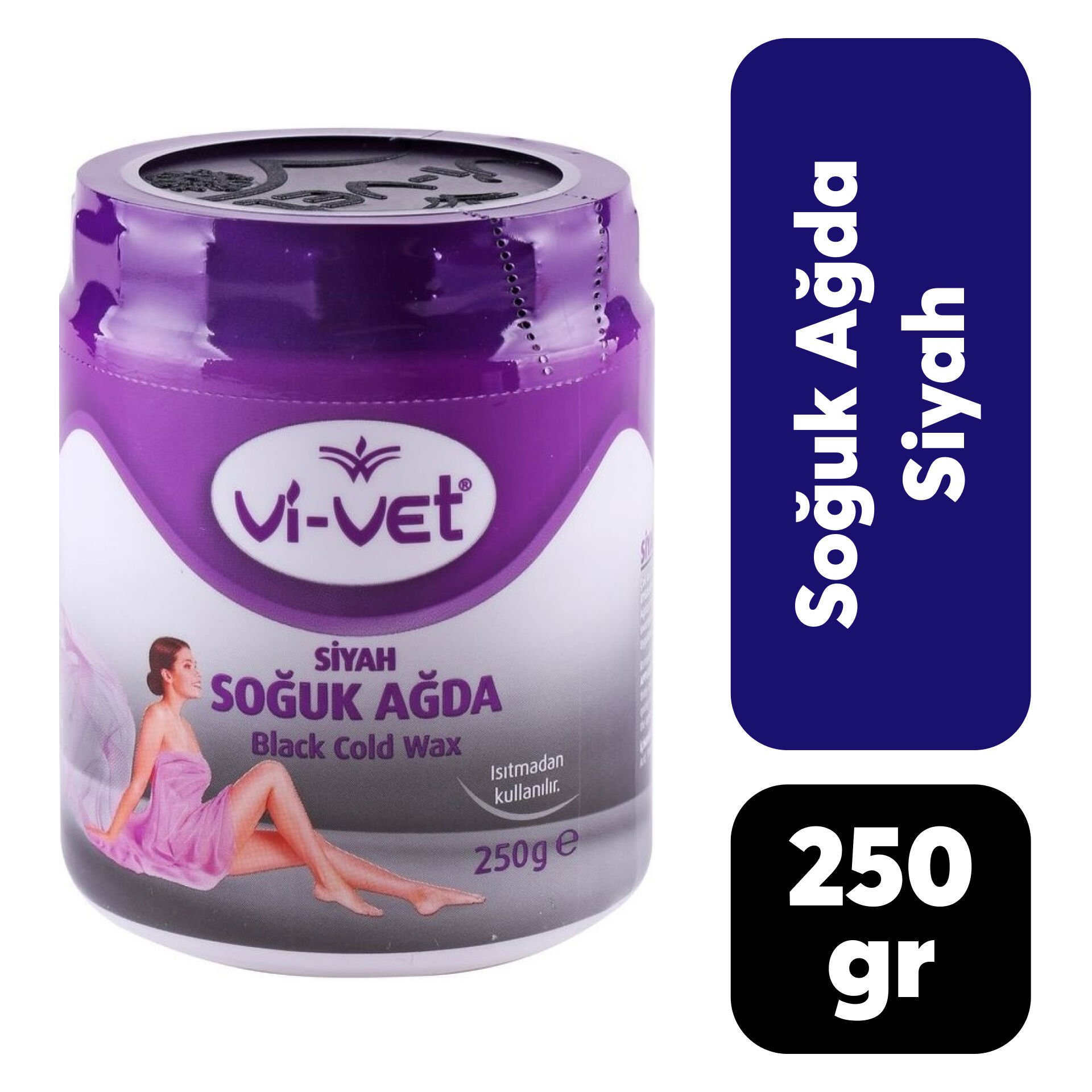 Vi-Vet 250 gr Soğuk Ağda Siyah