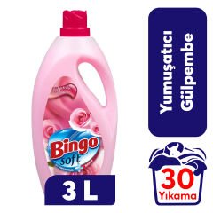 Yumuşatıcı Bingo 3 L Gül Pembe