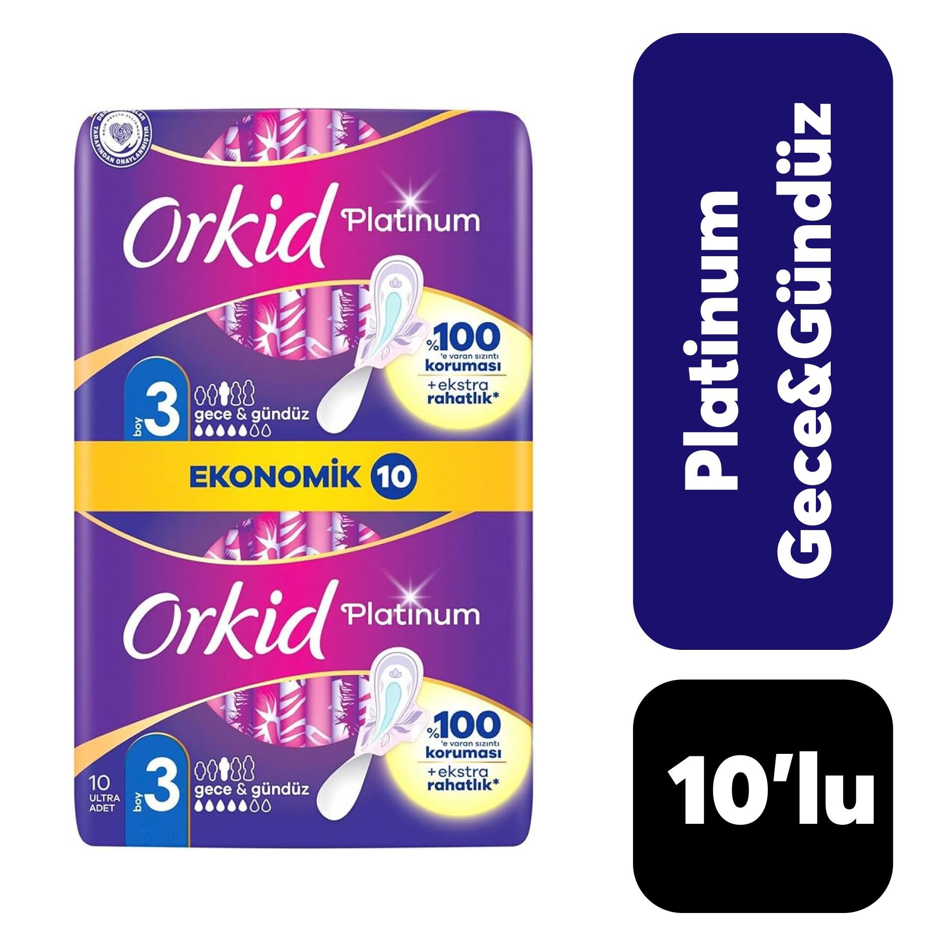 Orkid Ped Platinum 2’li Gece & Gündüz 12’li
