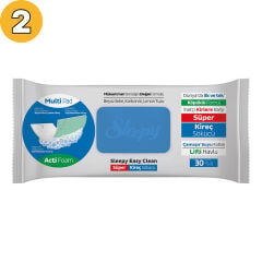 Yüzey Temizlik Havlusu Sleepy Islak Mop 30’lü Kireç Çözücü