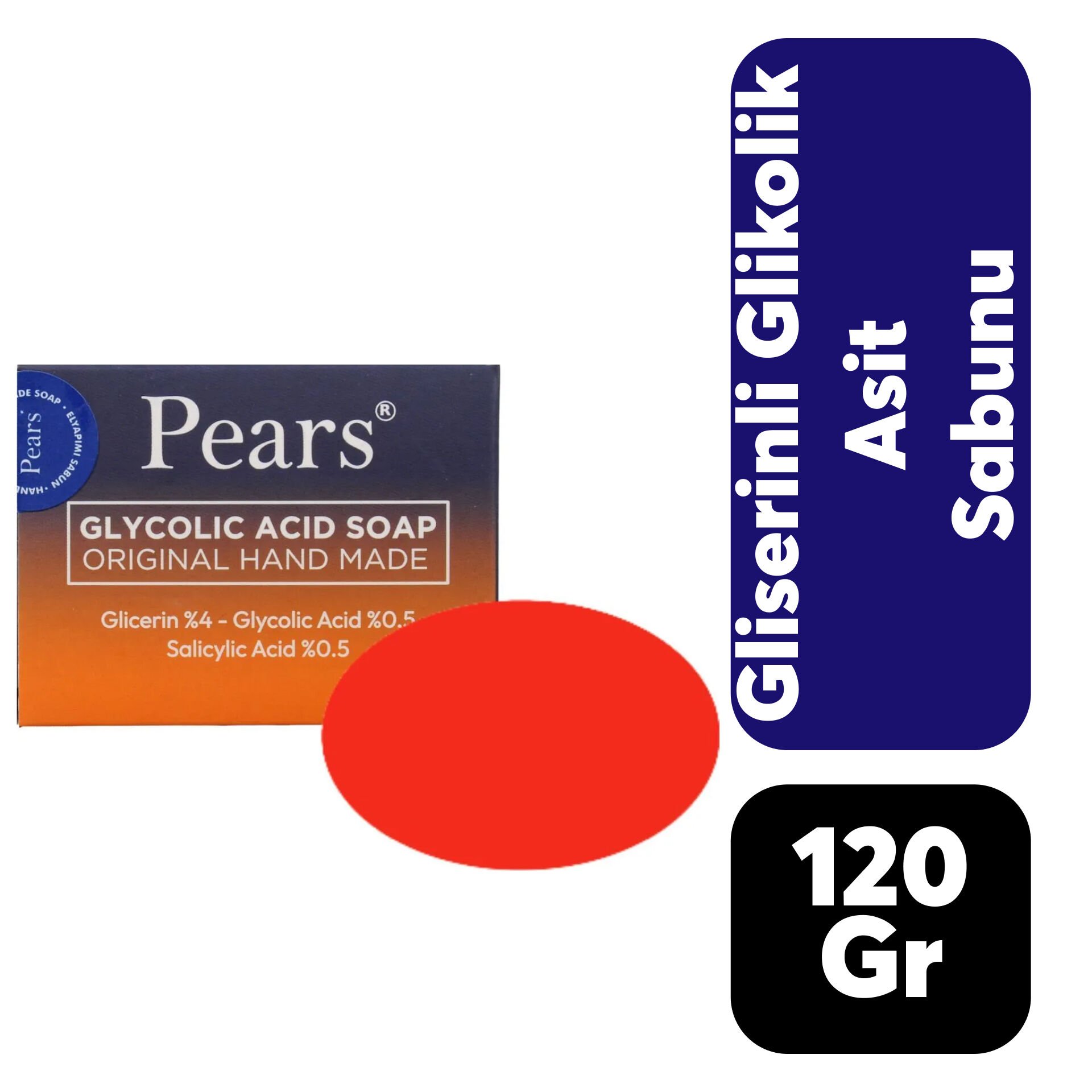 Sabun Pears Gliserinli 120 gr Glikolik Asit