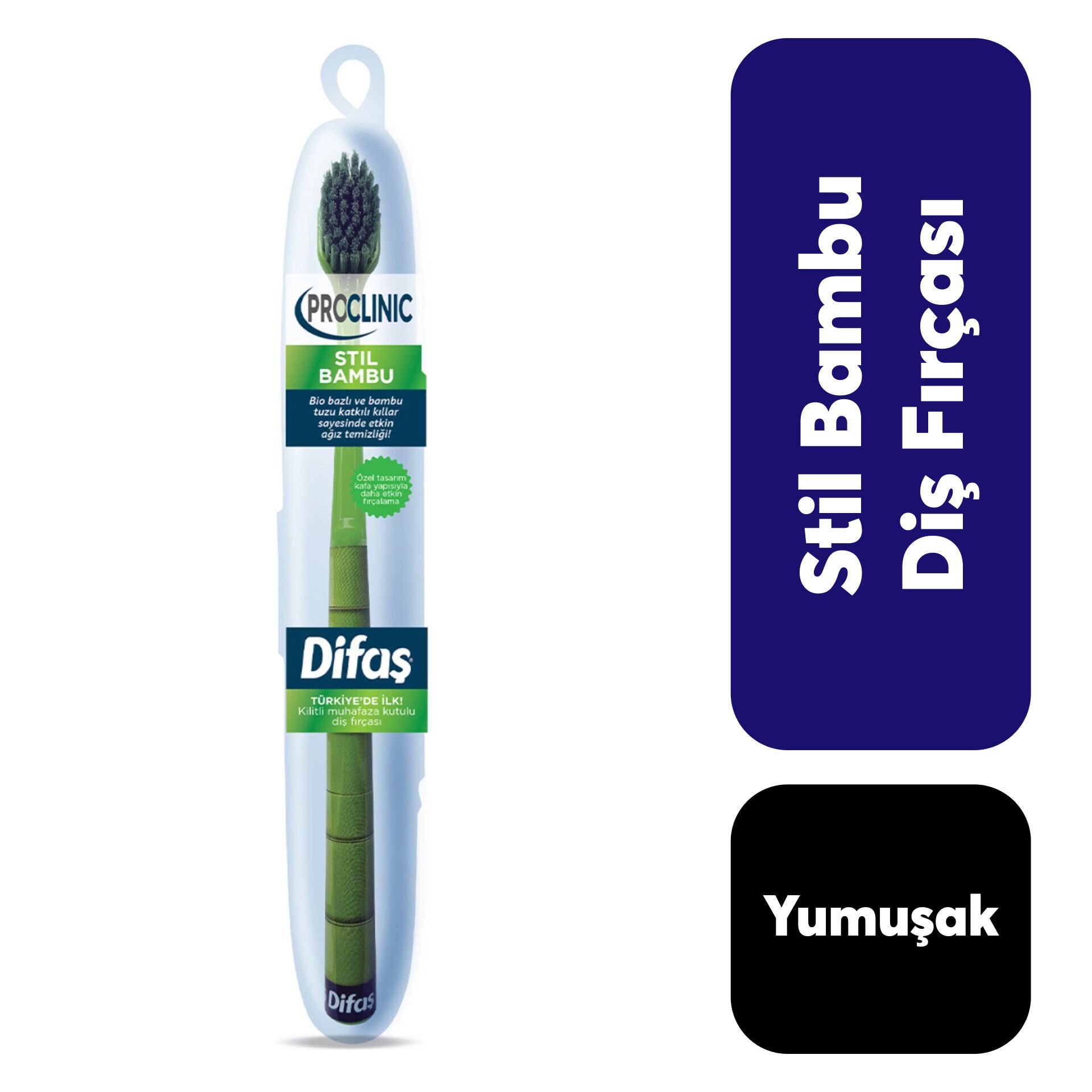 Diş Fırçası Difaş Stil Bambu