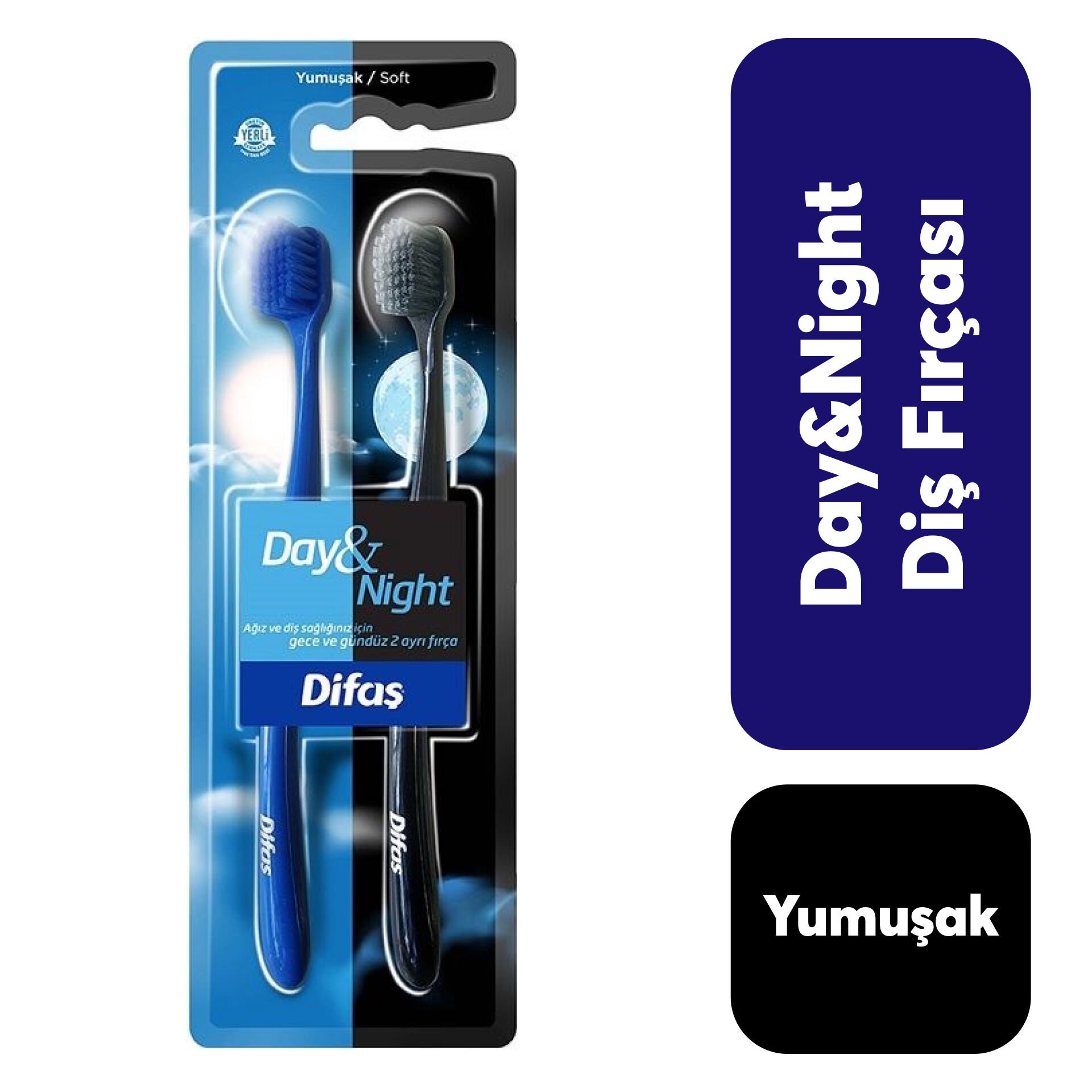 Diş Fırçası Difaş 1+1 Day And Night