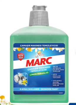 Çamaşır Makine Temizleyici Marc 500 ml Limon