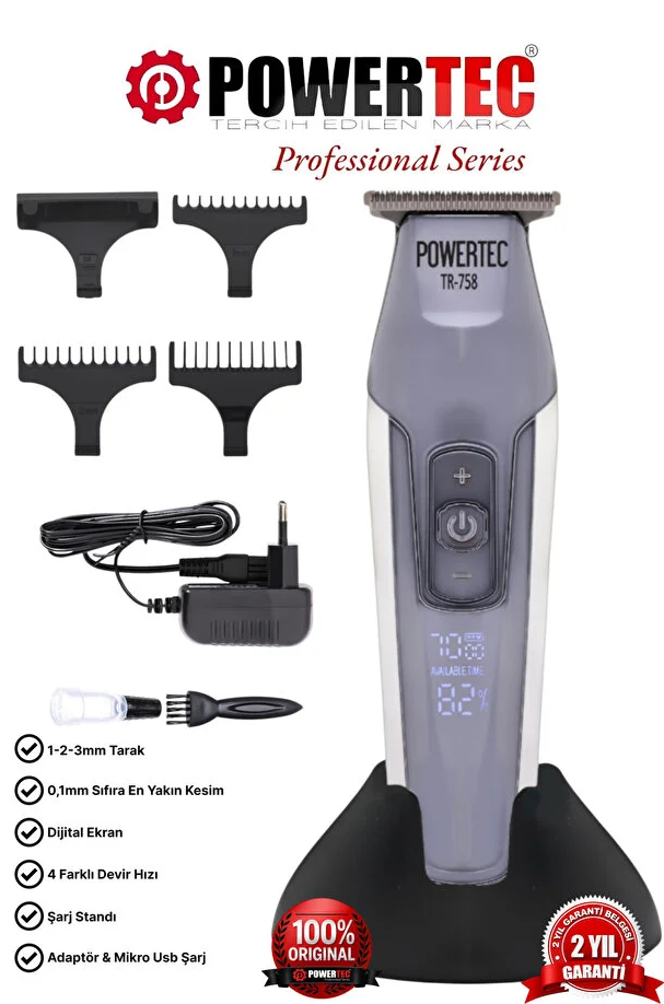 Powertec Tıraş Makinesi TR-758