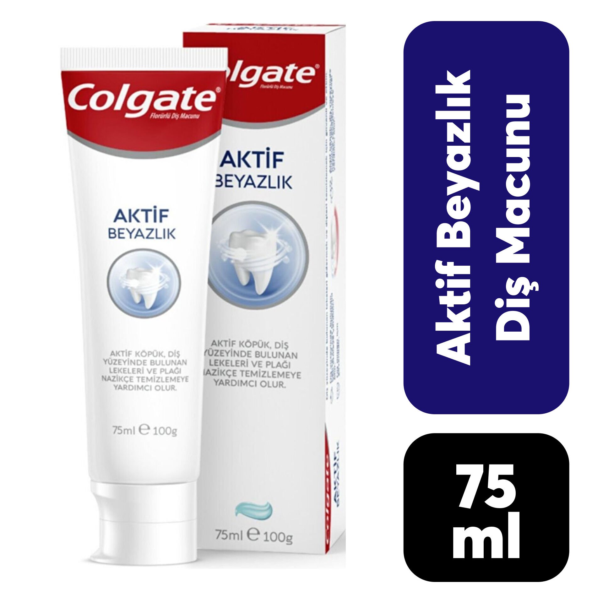 Diş Macunu Colgate 75 ml Aktif Beyazlık