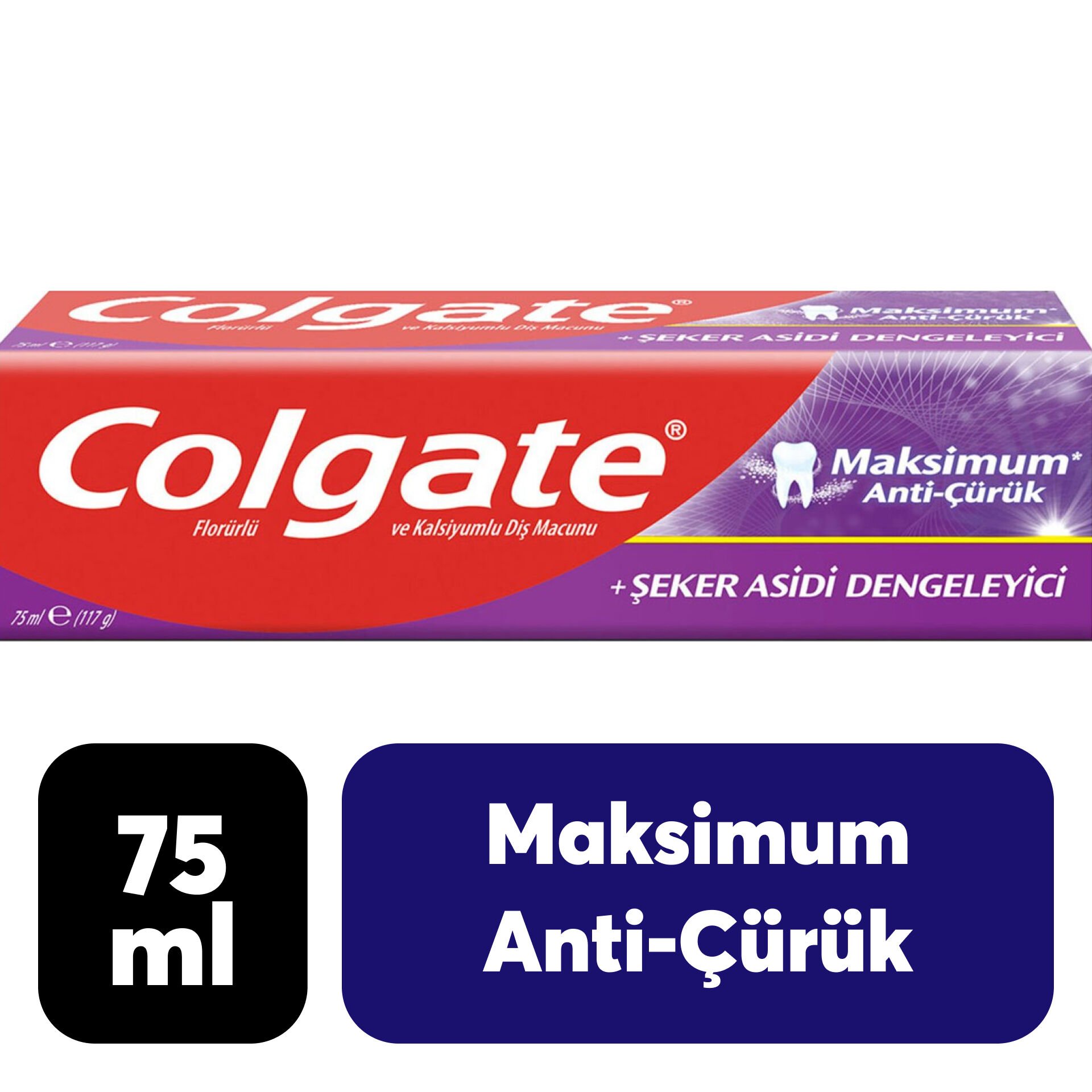 Diş Macunu Colgate 75 ml Maksimum Anti Çürük