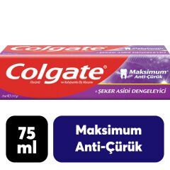 Diş Macunu Colgate 75 ml Maksimum Anti Çürük