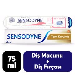 Diş Macunu Sensodyne 75 ml + Diş Fırçası Diş Eti Bakımı