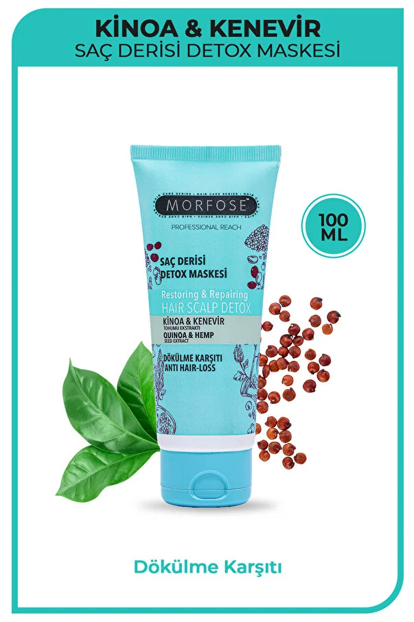 Morfose Kinoa Saç Derisi Detox Maskesi 100 ml