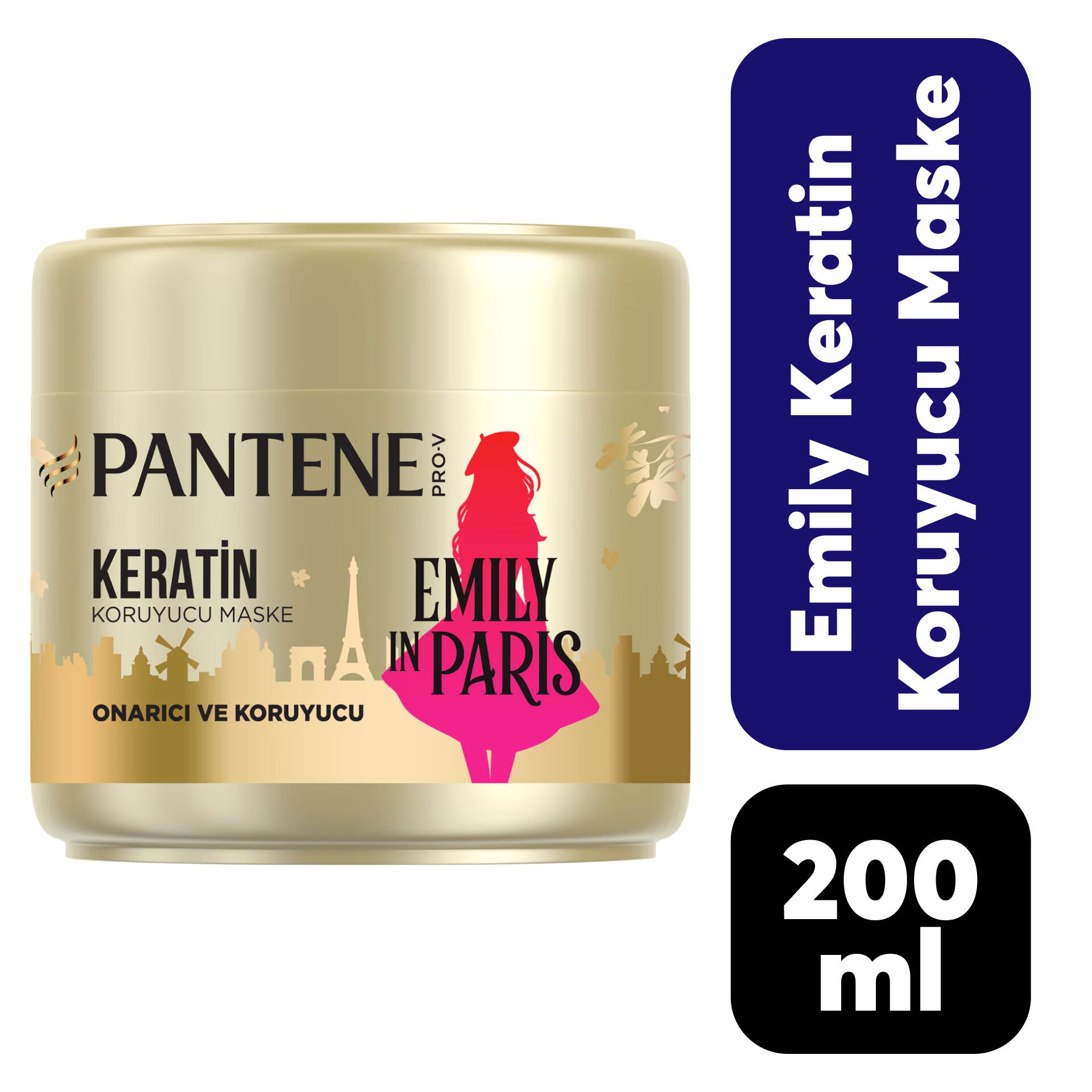 Saç Maskesi Pantene 200 ml Emily Keratin Koruyucu