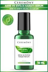 Ceremony Akne ve Sivilce Karşıtı Cilt Bakım Serumu Roll-on 10ml