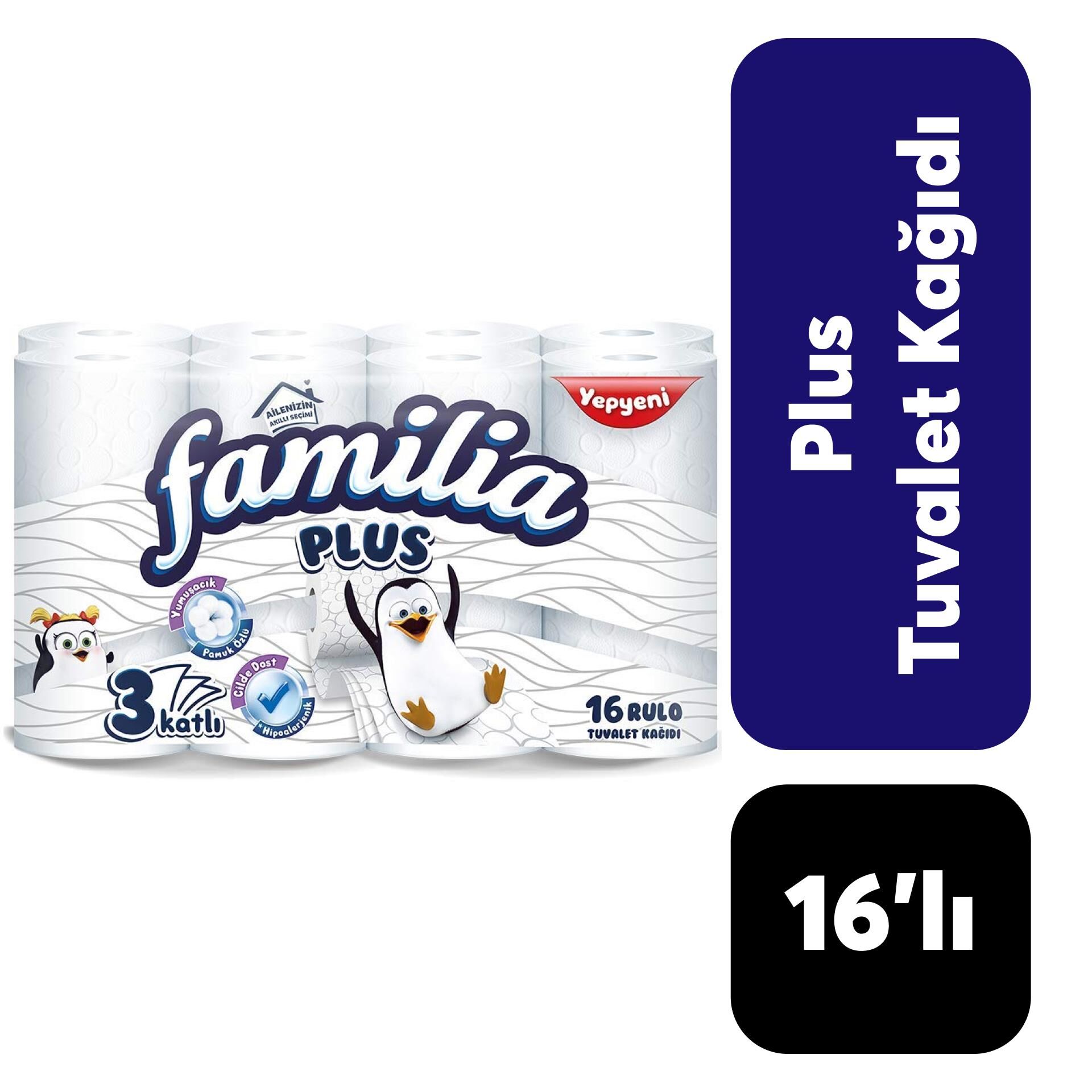 Kağıt Tuvalet Familia 16'lı Plus