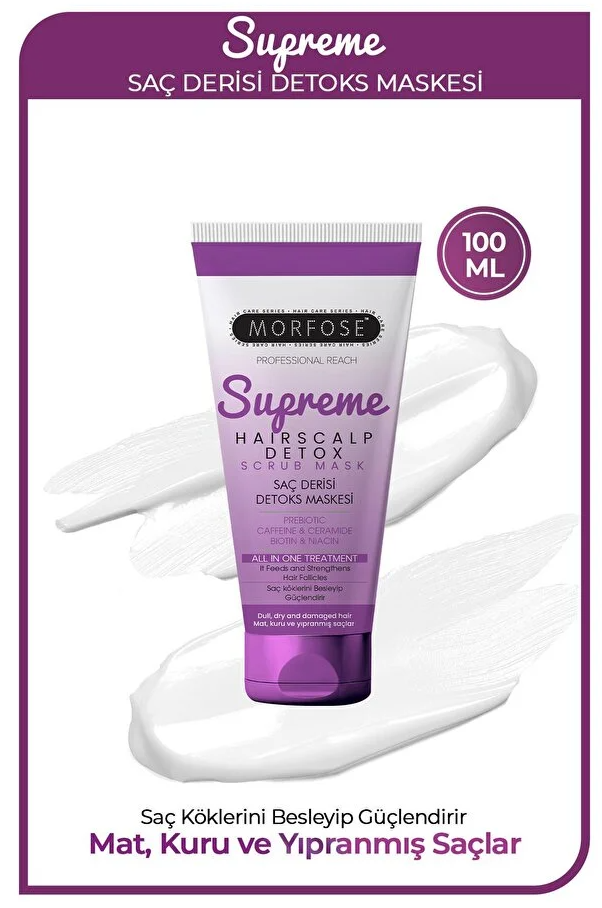 Morfose Supreme Saç Derisi Detox Maskesi 100 ml
