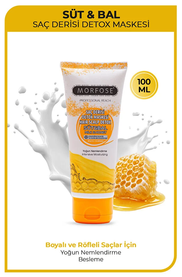 Morfose Süt & Bal Detox Saç Maskesi 100 ml