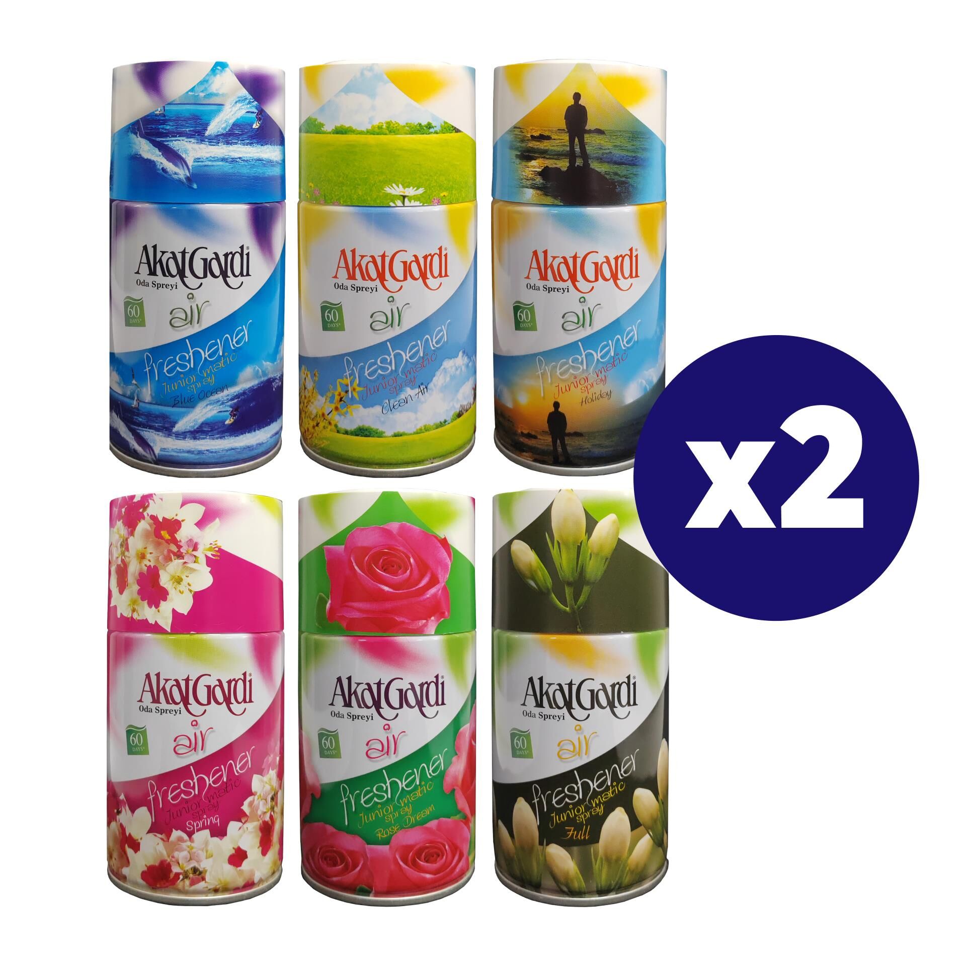 Yedek Sprey Akat Gardi Çeşit 6x2 Karma