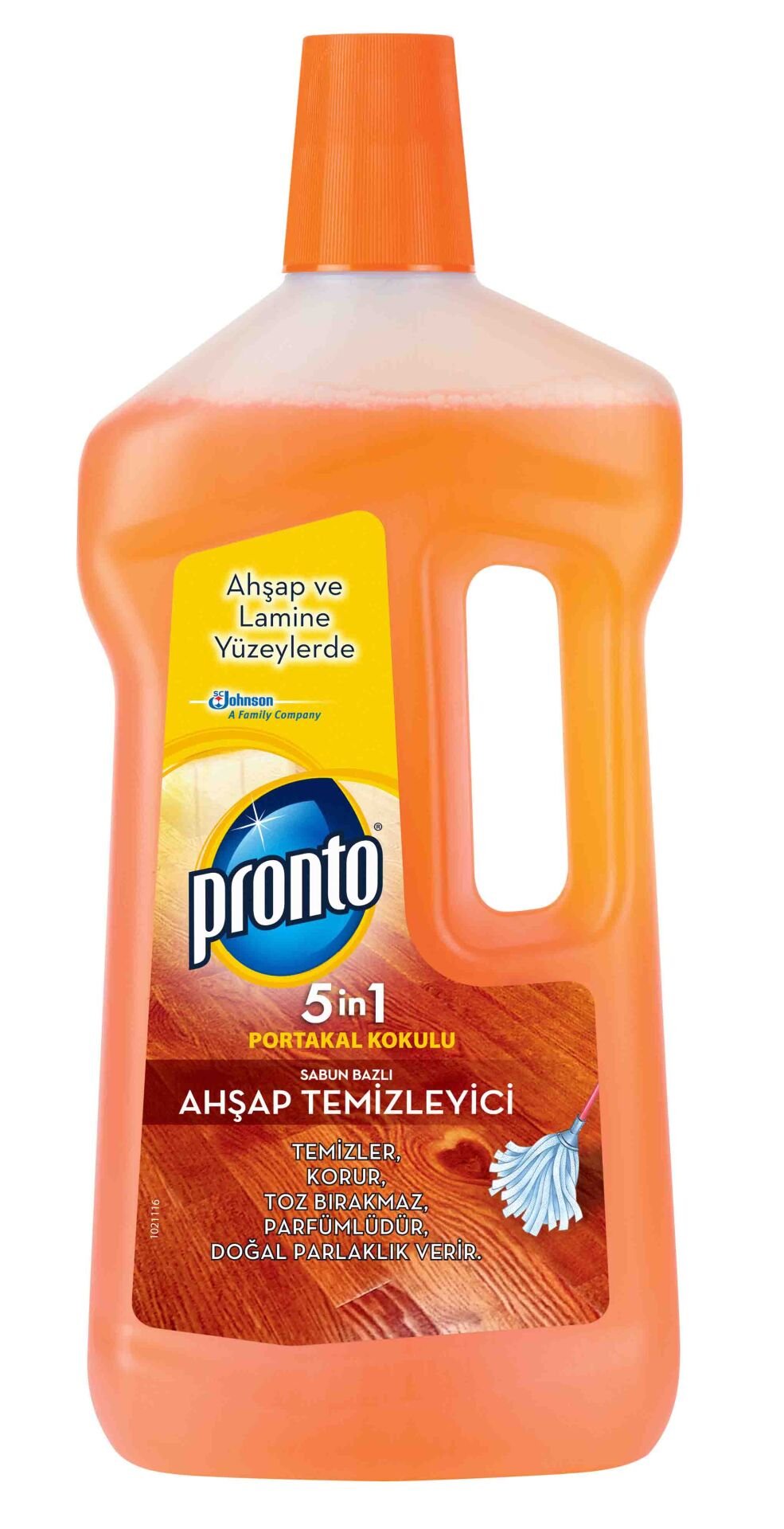 .Pronto 750 ml Ahşap Temizleyici Portakal Kokulu