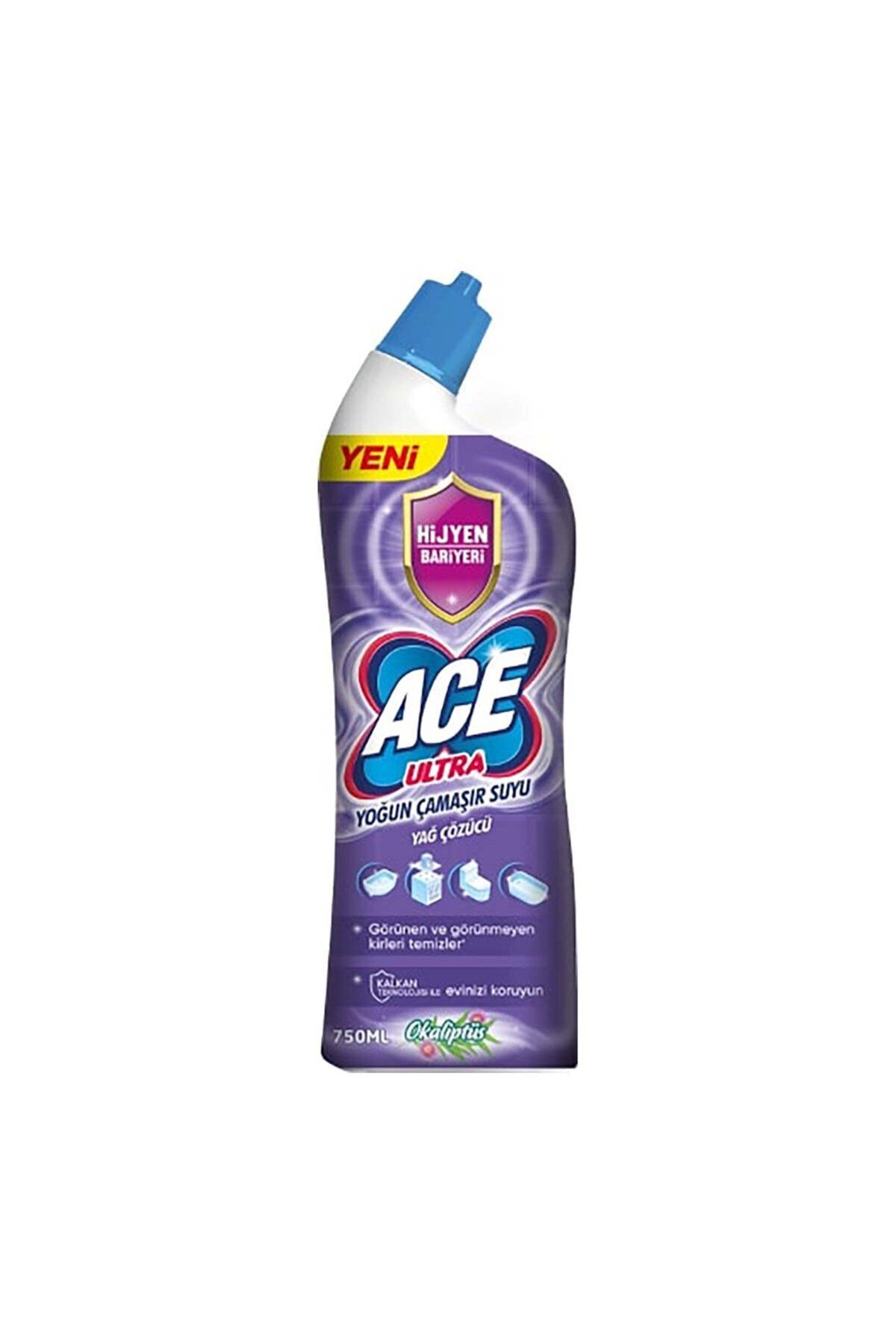 Çözücü Ace Jel Yağ .750 ml Çiçek Kokulu