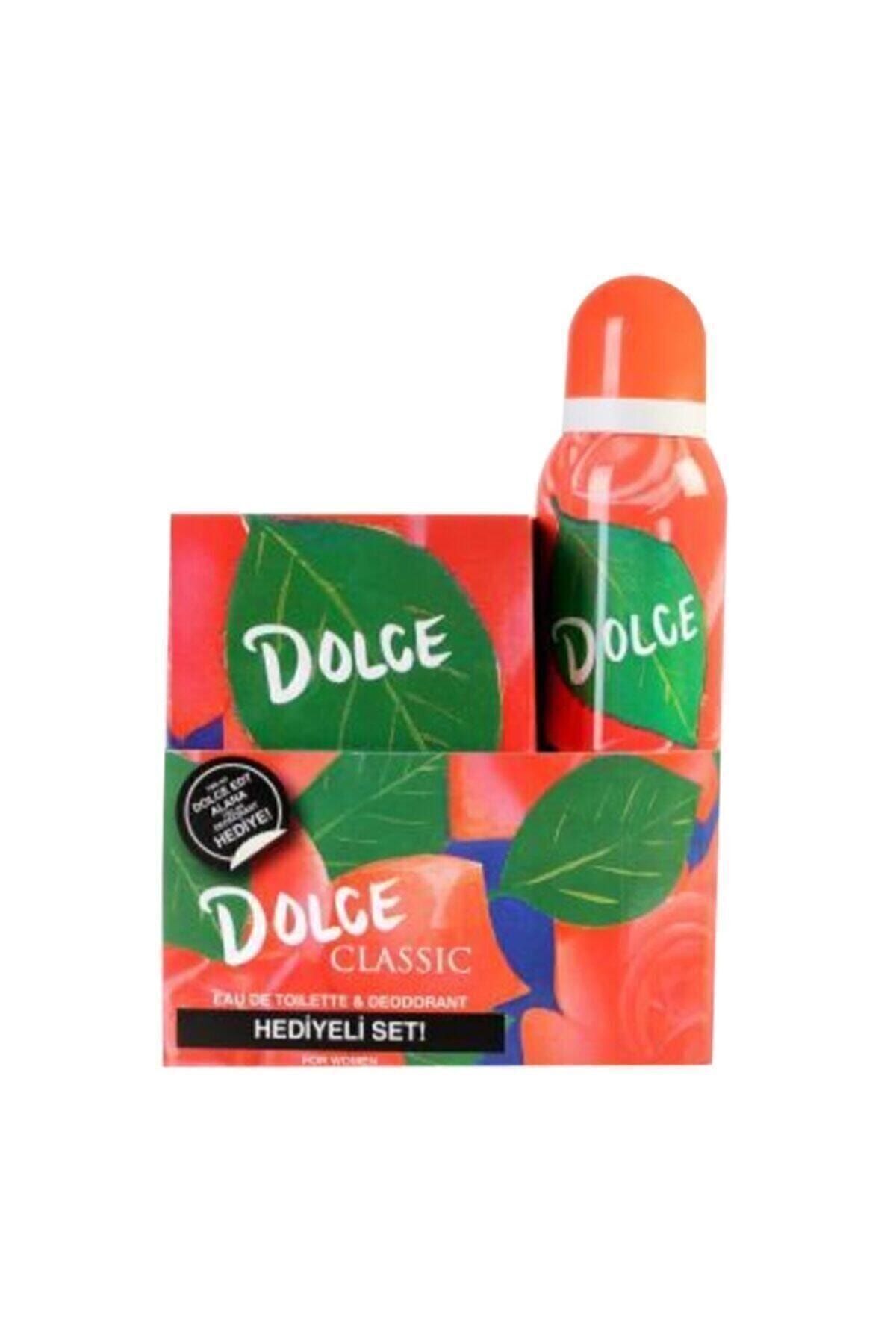 Set Dolce Kadın Parfüm 100 ml + Deodorant 150 ml Classic
