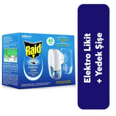 Raid Elektro Likit Isıtıcı + Elektro Likit Yedek