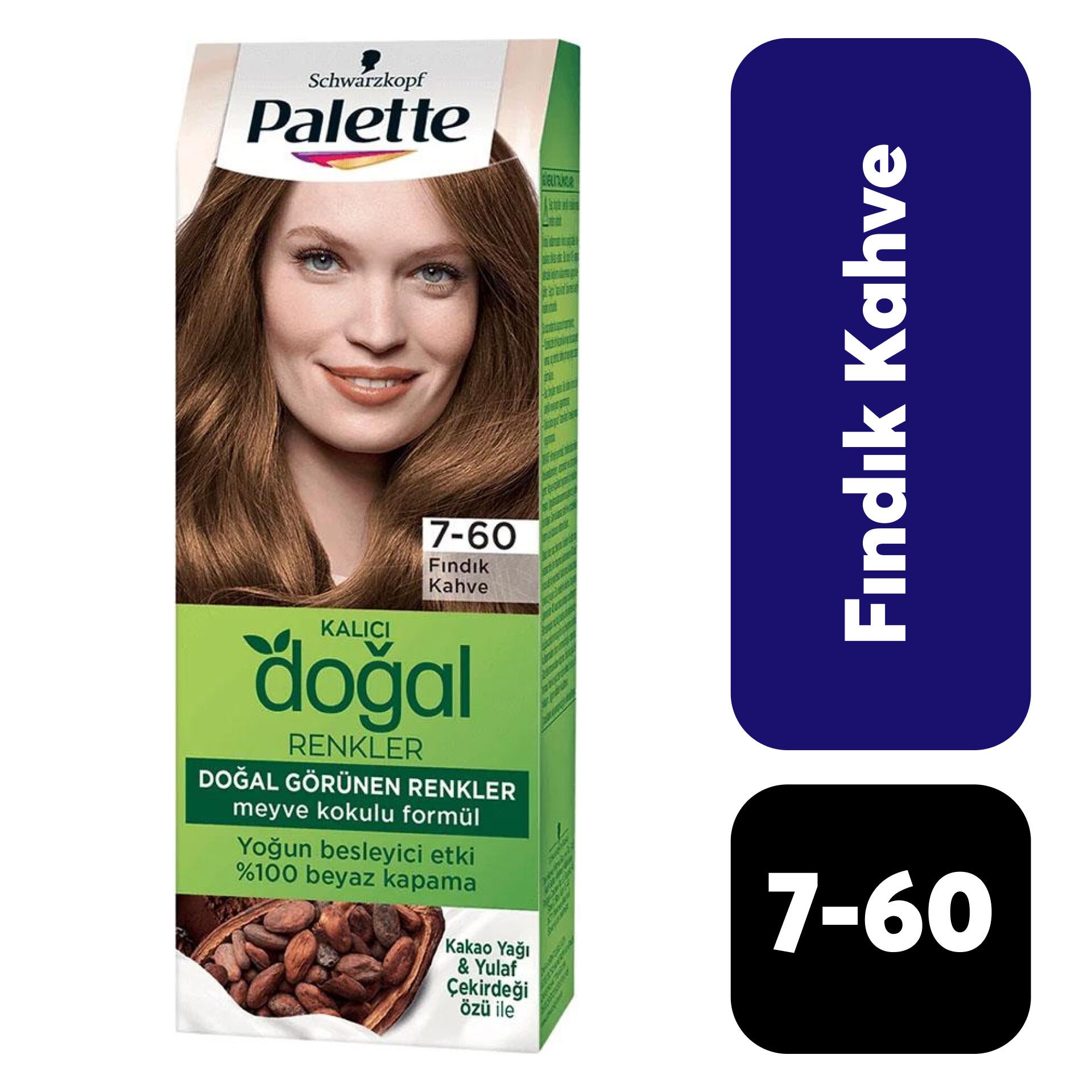 Doğal Palette .7-60 Fındık Kahve