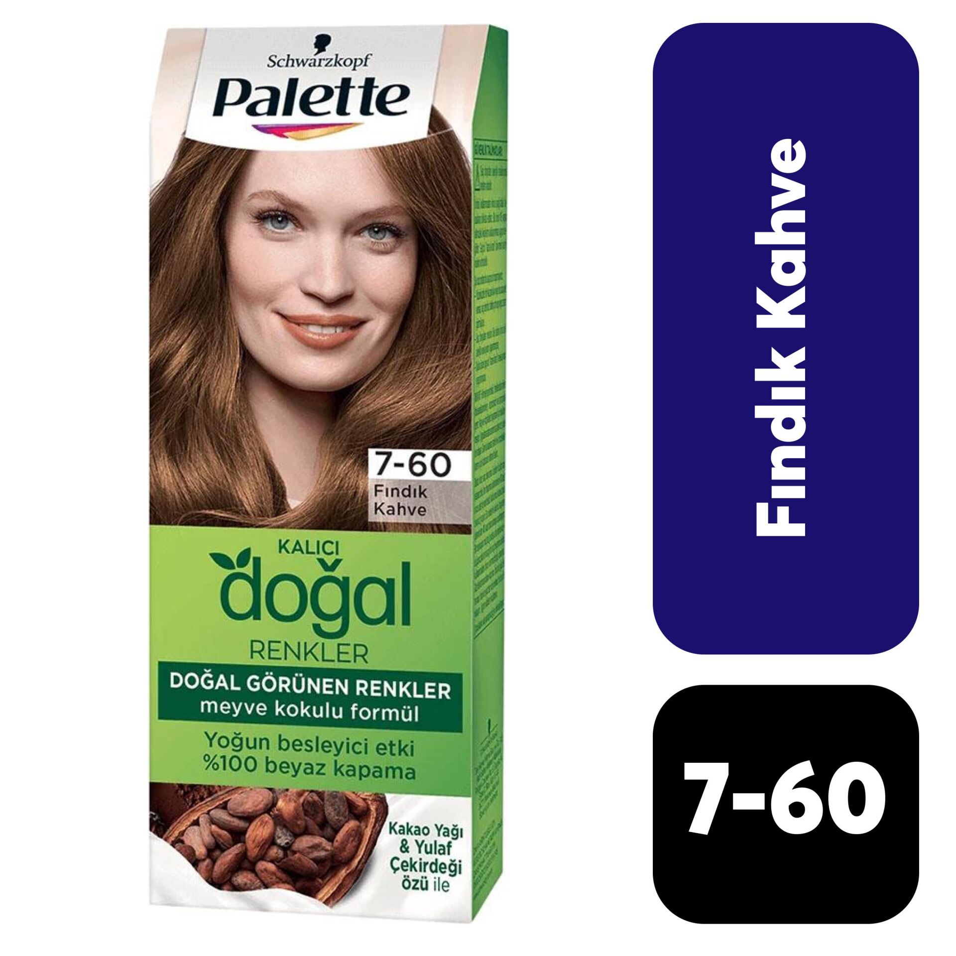 Doğal Palette .7-60 Fındık Kahve