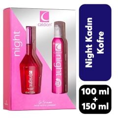 Kofre Kadın Caldion Parfüm 100 ml + Deodorant 150 ml Night