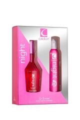 Kofre Kadın Caldion Parfüm 100 ml + Deodorant 150 ml Night