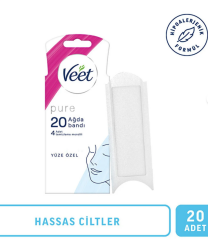 Veet Pure Sir Ağda Bantları 20 Adet
