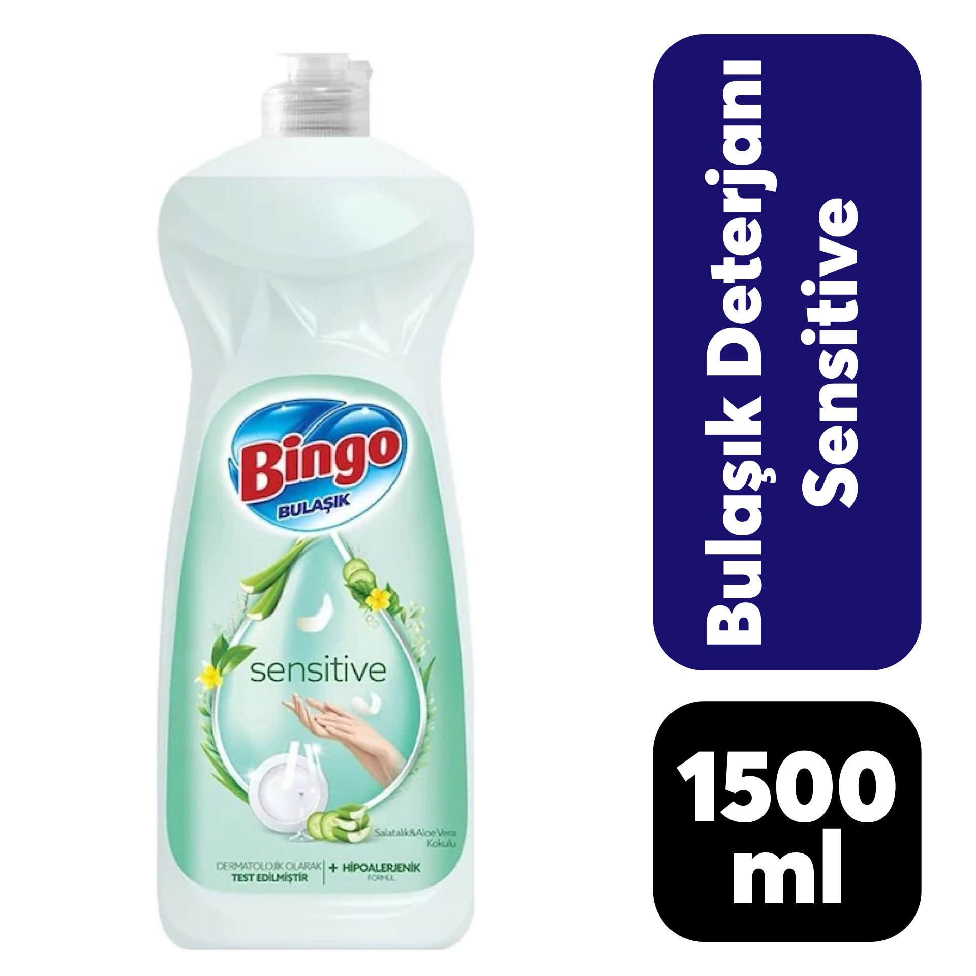 Bulaşık Deterjanı Bingo 1500 ml Sensitive