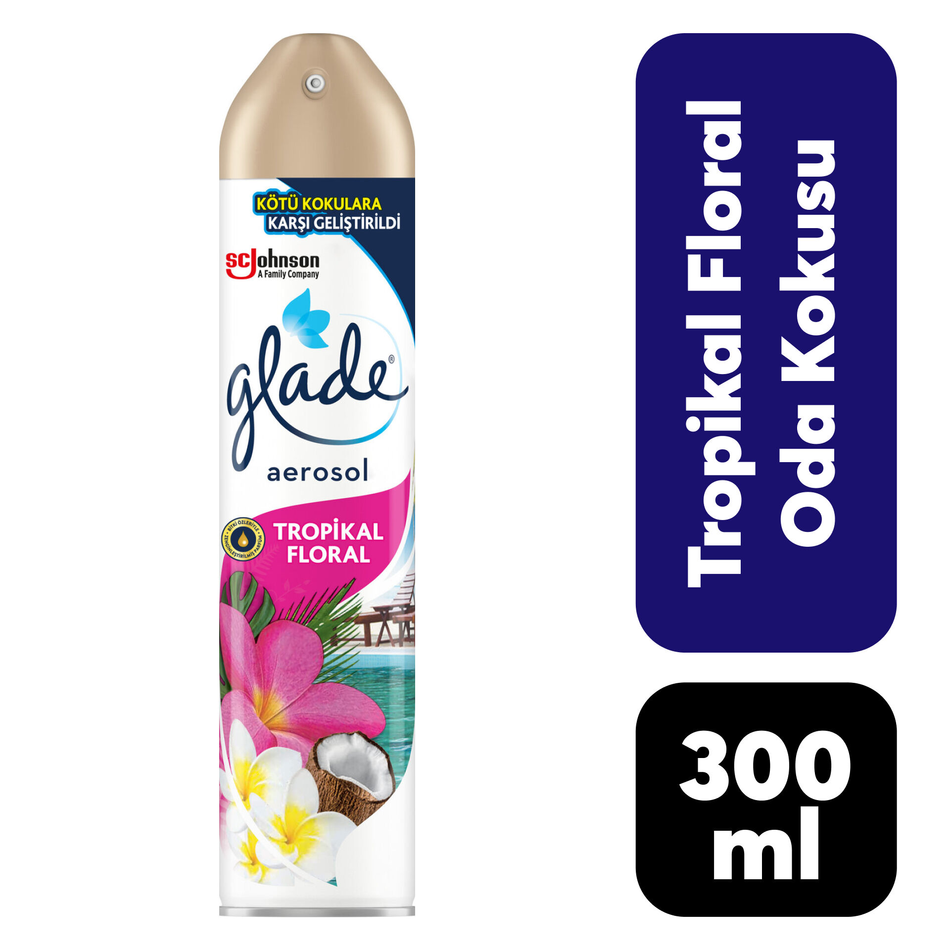 Koku Oda Kokusu Glade 300 ml Tropikal Floral