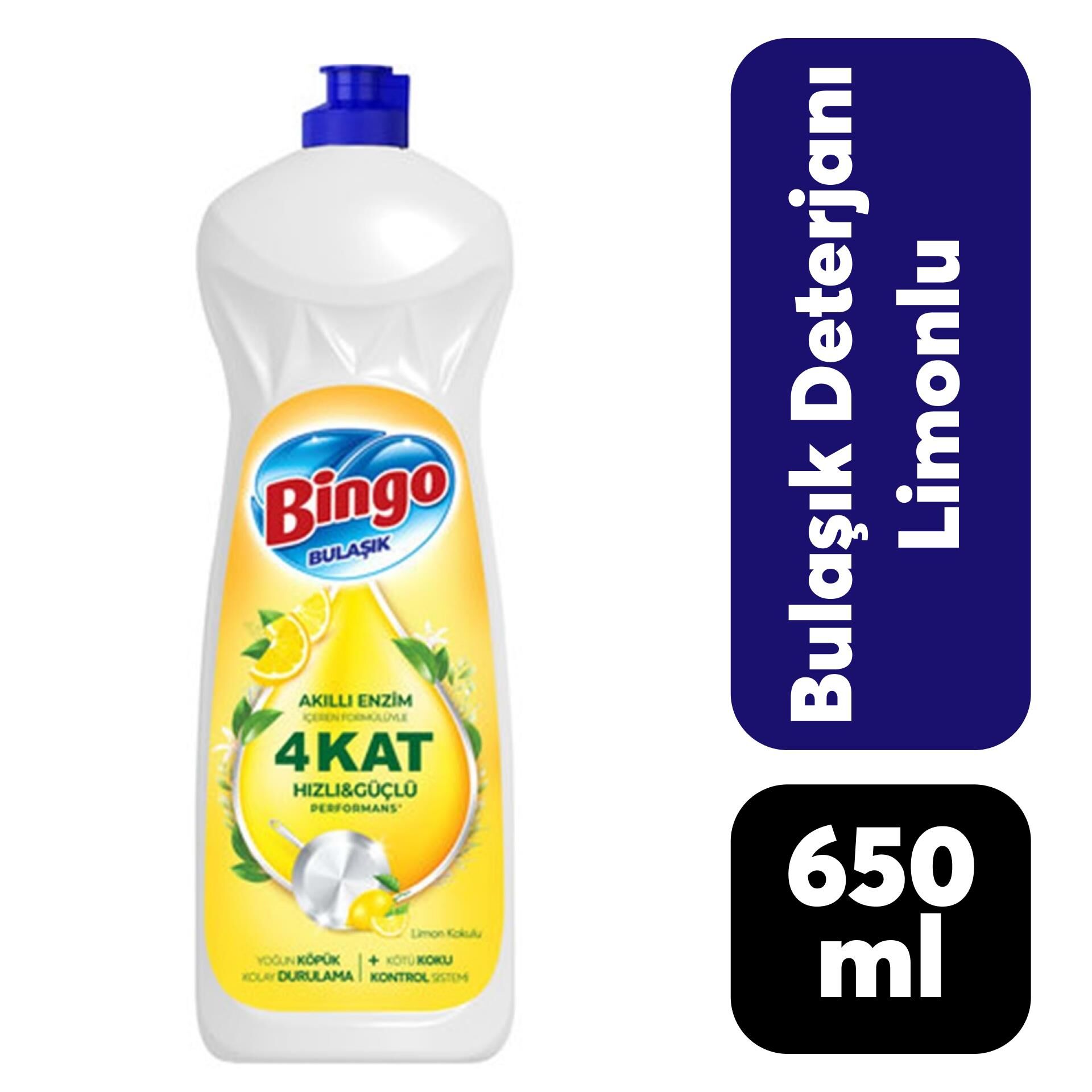 Bingo Bulaşık Deterjan Limon 650ml