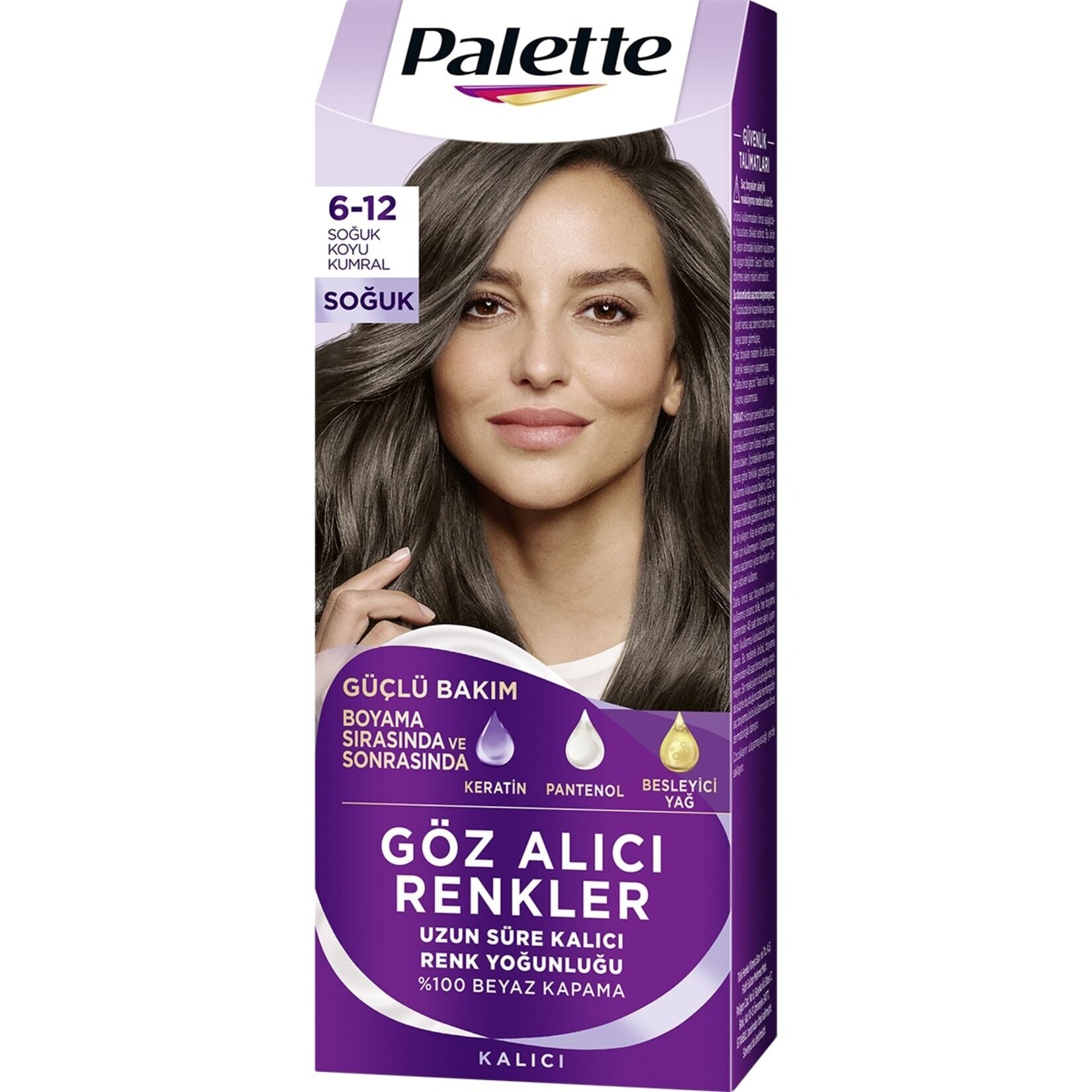 Palette .6-12 Soğuk Koyu Kumral