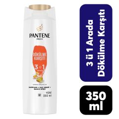 Pantene Şampuan 350 ml 3-1 Saç Dökülme Karşıtı