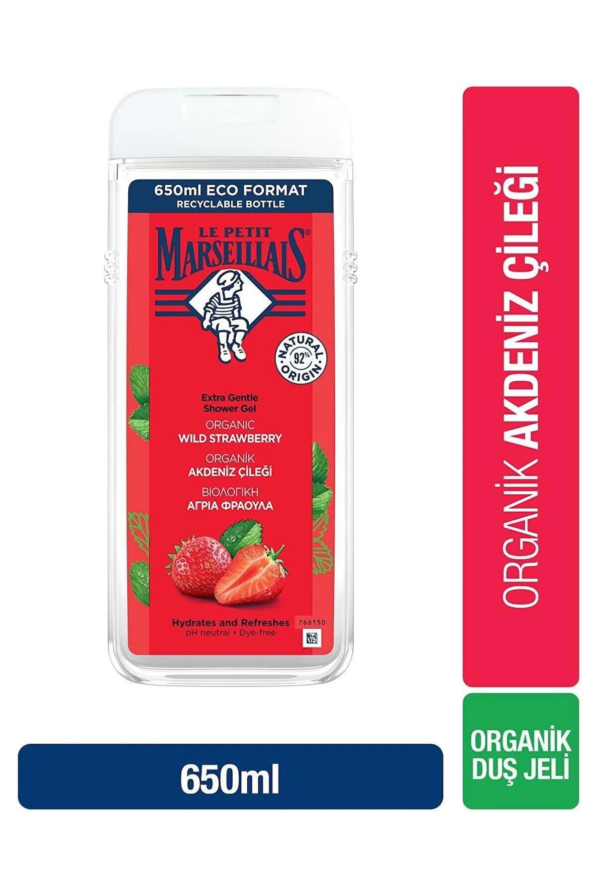 Duş Jeli Le Petit Marseillais 650 ml Akdeniz Çileği