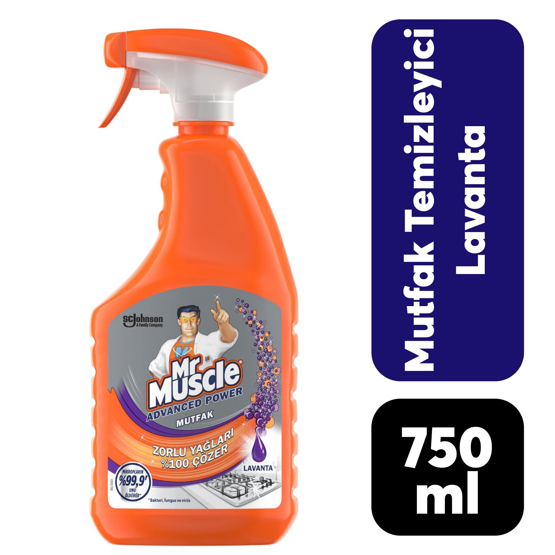 Sprey Mr.Muscle 750 ml Mutfak Lavanta