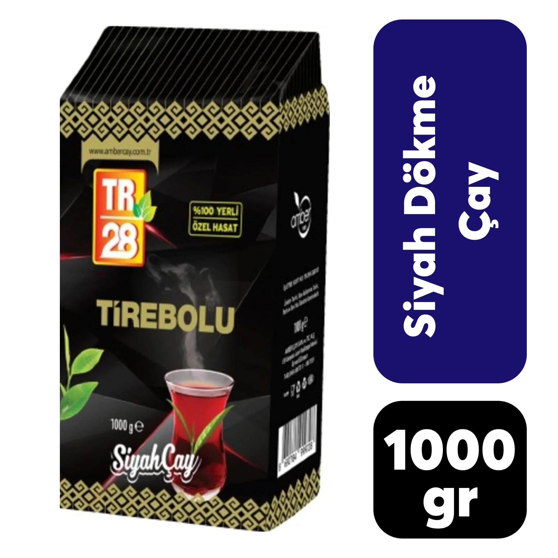 Gıda Tirebolu Siyah Çay 1000 gr