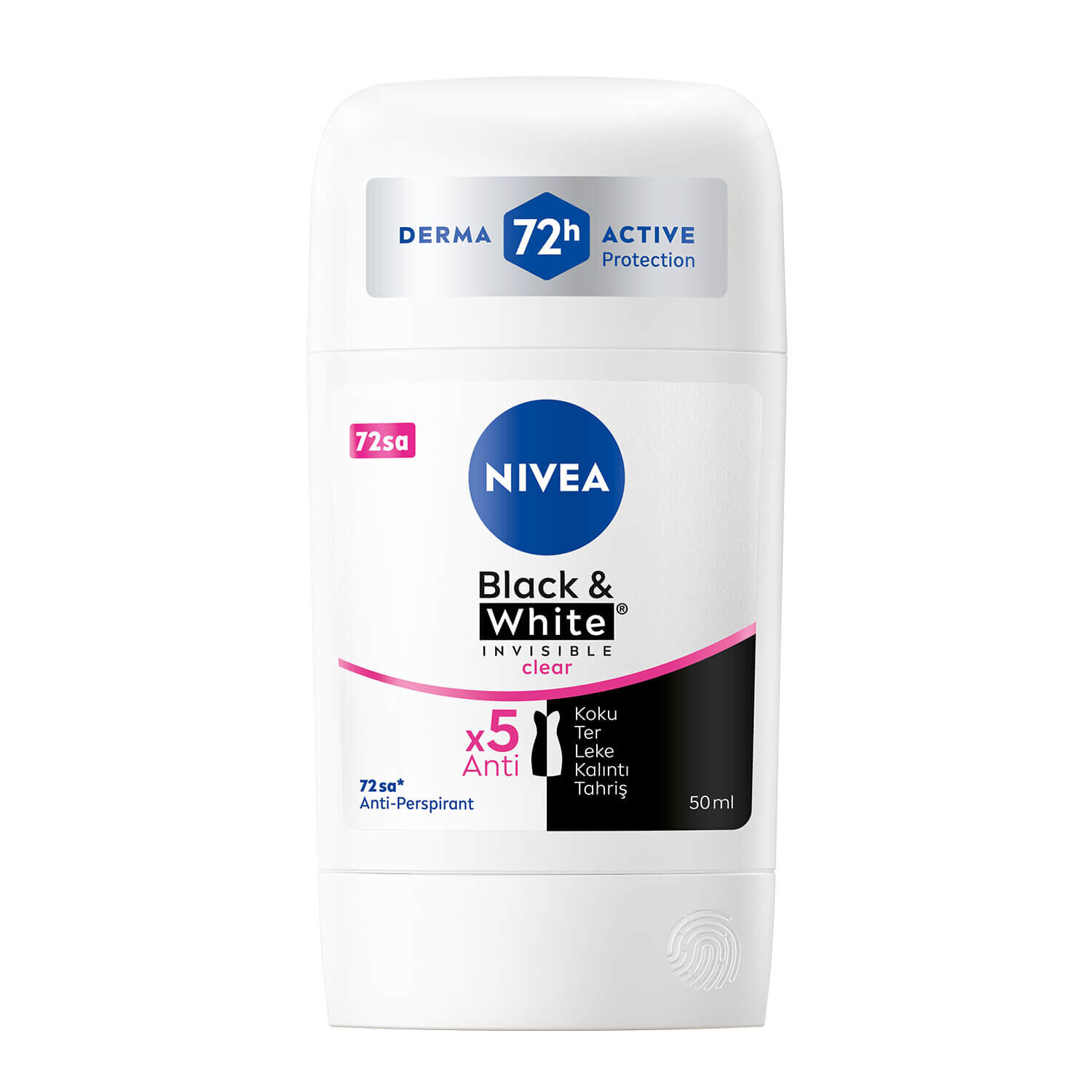 Roll-on Erkek Nivea 50 ml Invisible Clear