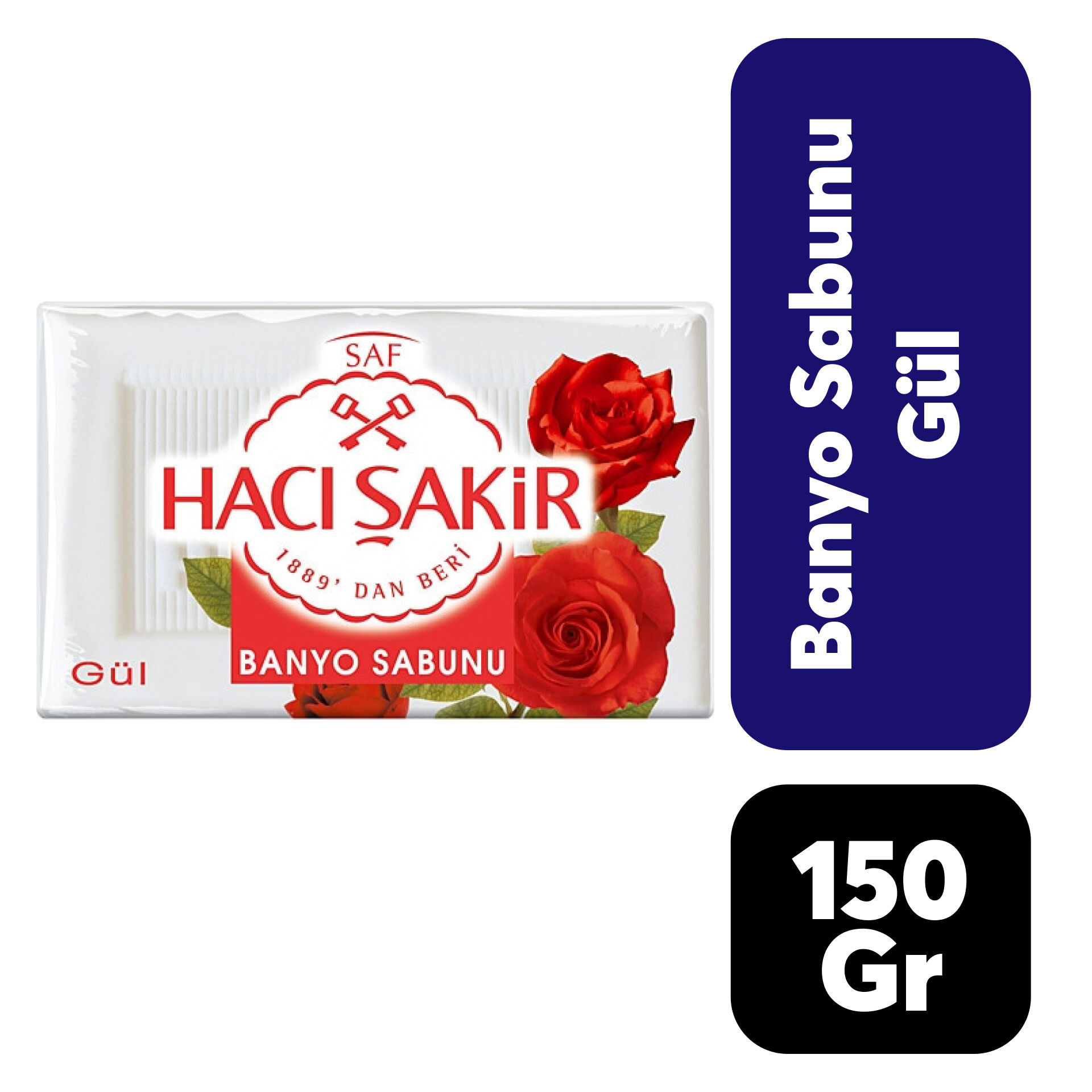 Sabun Hacı Şakir 150 gr Banyo Gül***