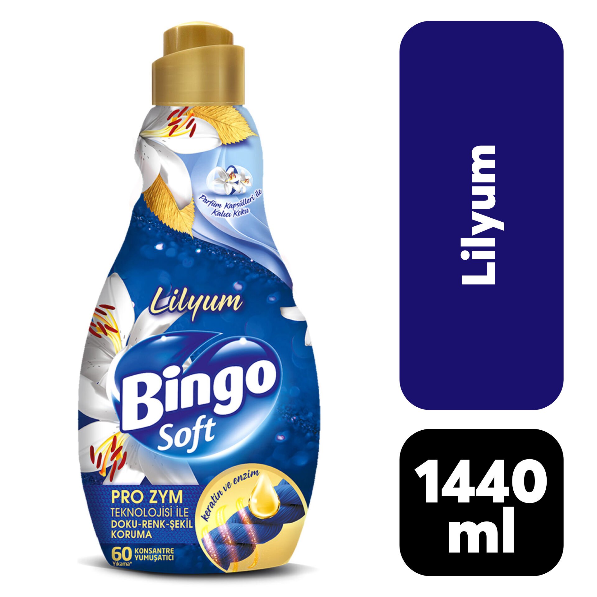 Yumuşatıcı Bingo Soft Konsantre 1440 ml Lilyum