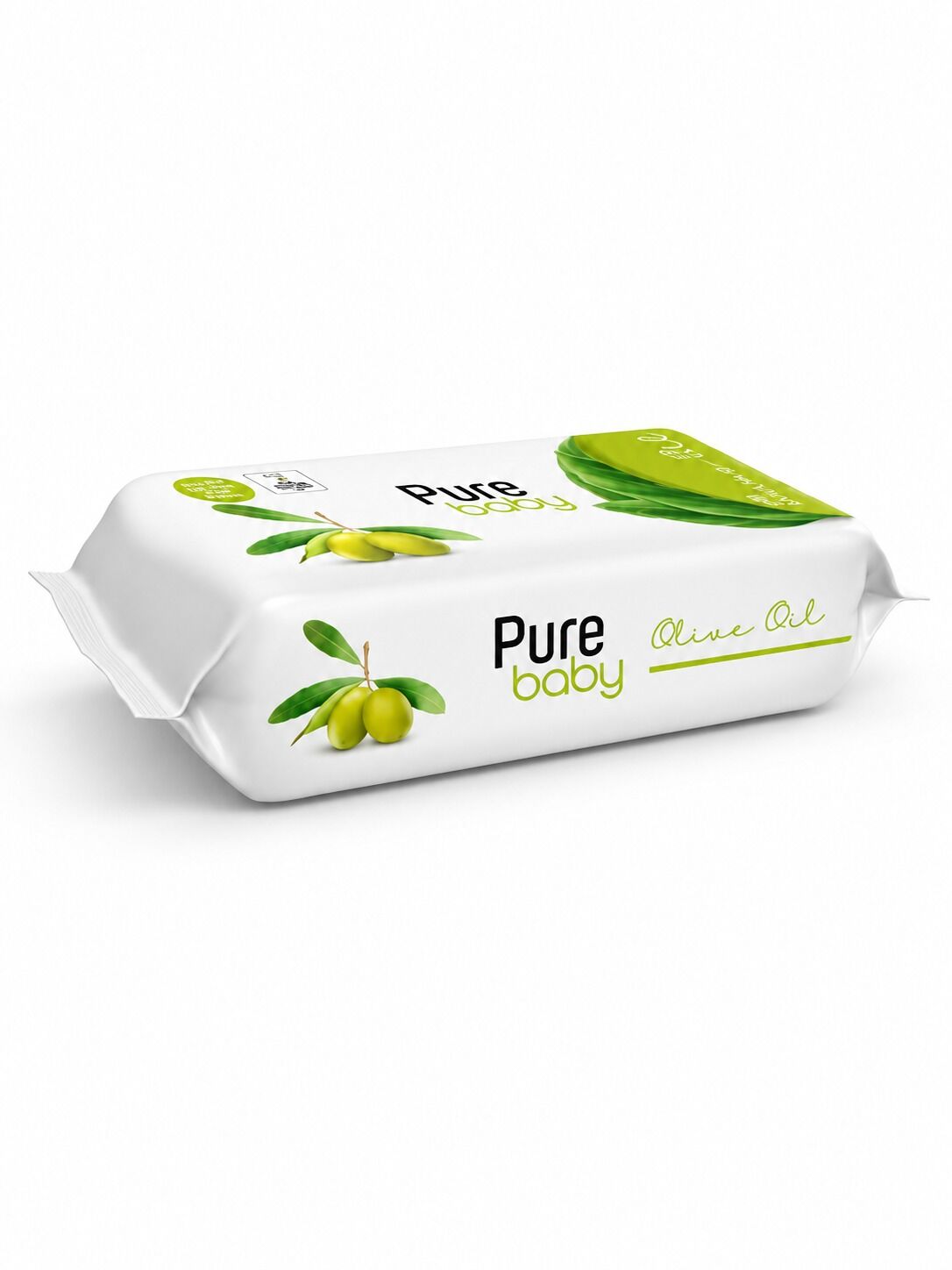 Islak Bebek Pure Baby Zeytinyağı 50'li