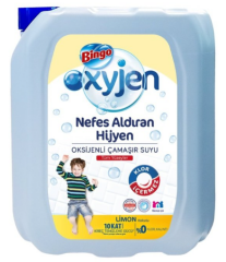 Çamaşır Suyu Bingo 4 L Oksijenli Limon Kokulu